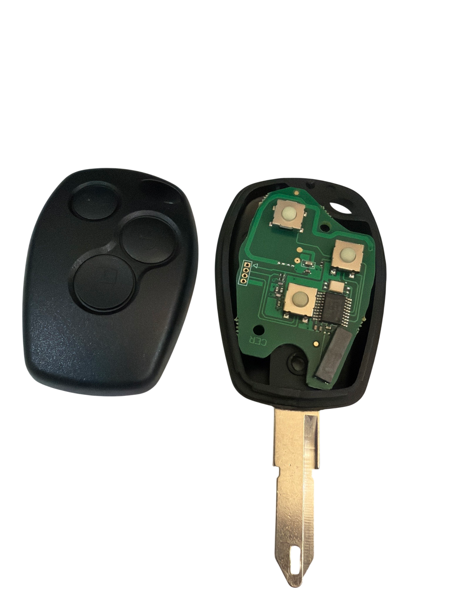 Автоключ Renault 3 кнопки 433 МГц з чипом PCF7946