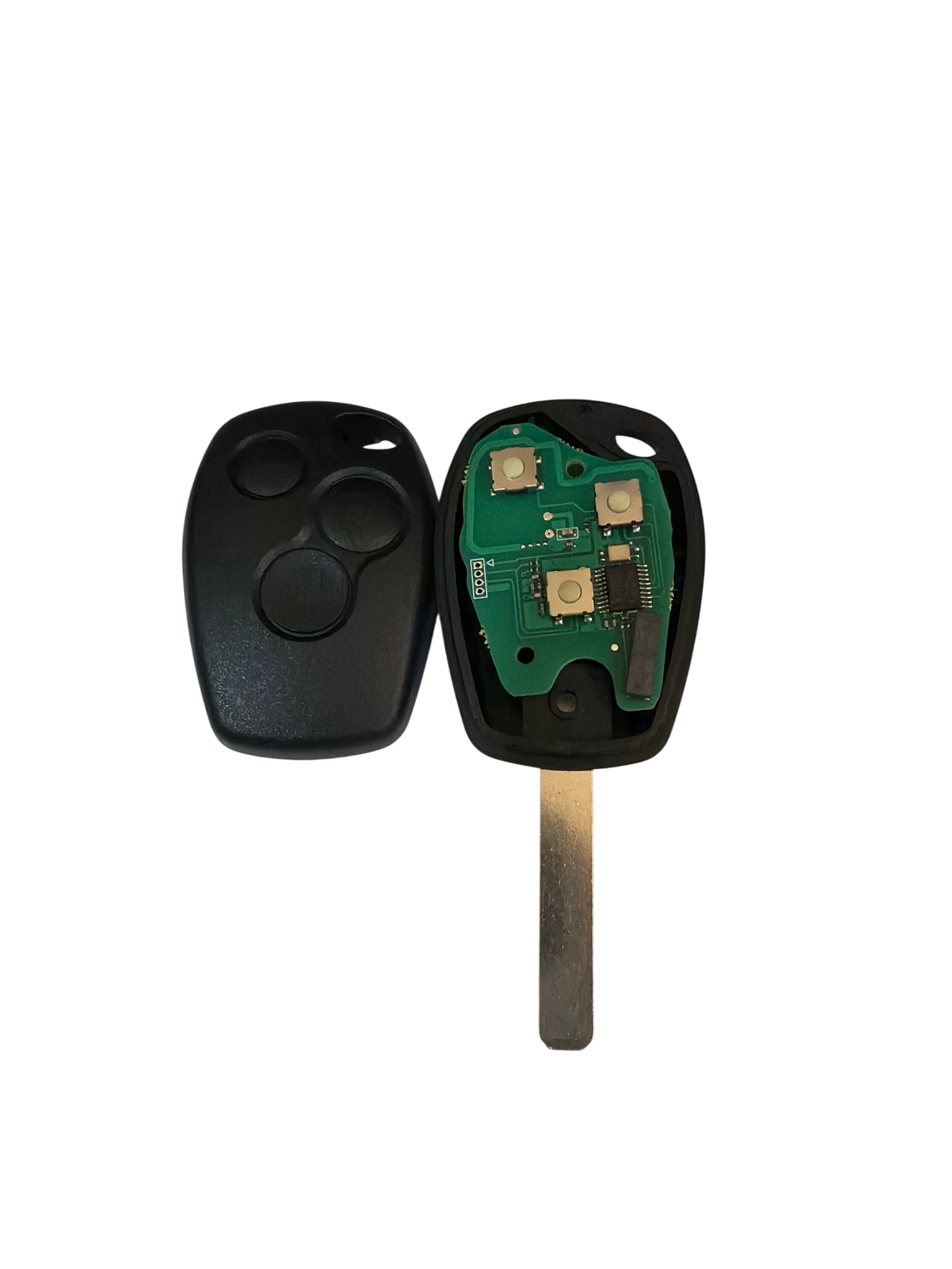 Автоключ Renault 3 кнопки 433 МГц з чипом PCF7947
